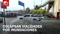 Heavy rains flood Tampico and Ciudad Madero, Tamaulipas