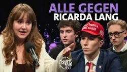Ricarda Lang gegen 20 anti-grüne Männer I Hart aber fair 360