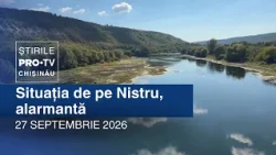 Știrile PRO TV (ORA 20:00) | SITUAȚIA DE PE NISTRU, ALARMANTĂ | Moldova