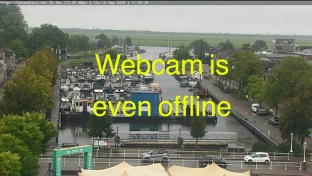 Havenplein in Genemuiden